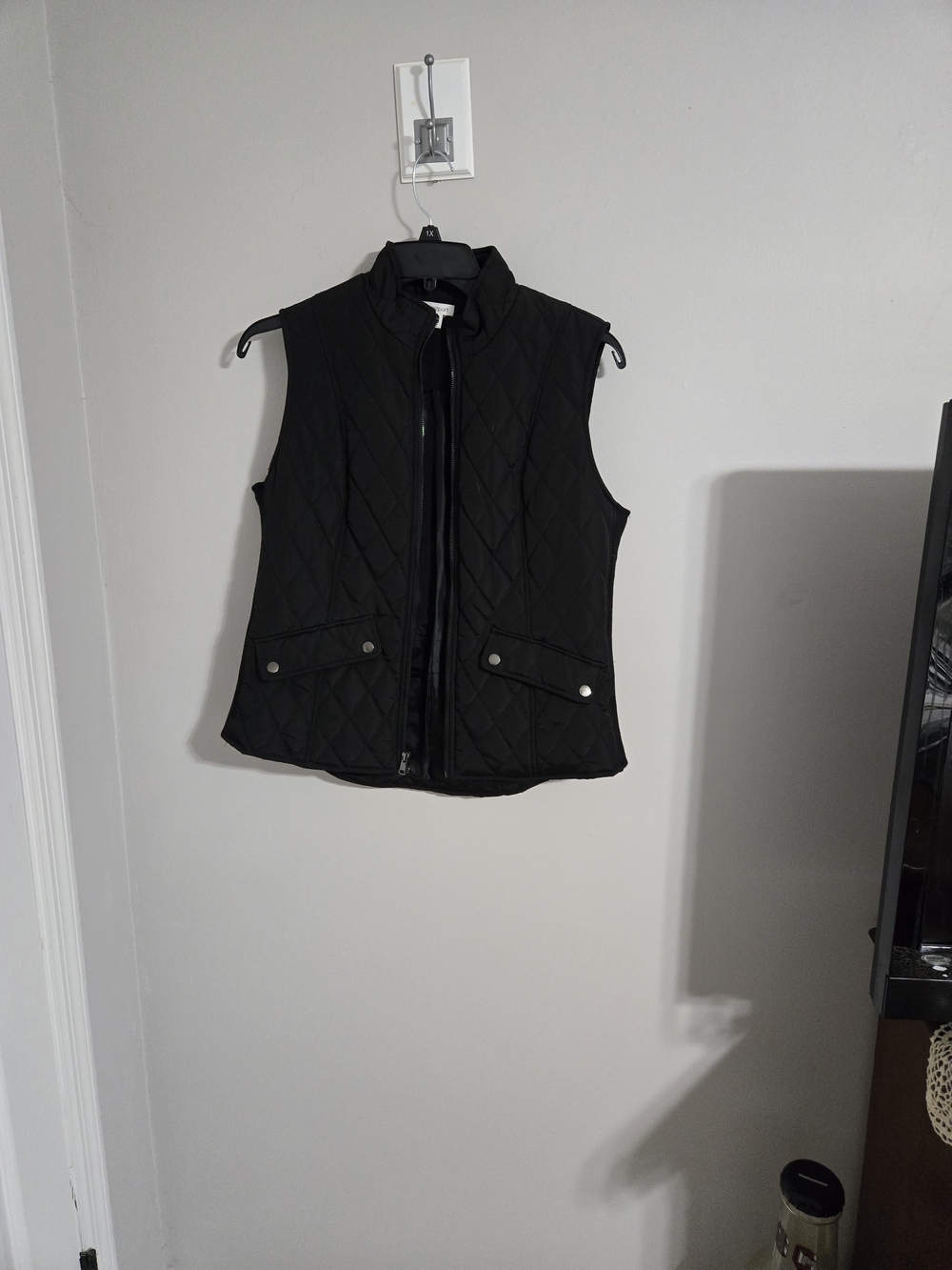 Westport Black Quilted Sleeveless Vest